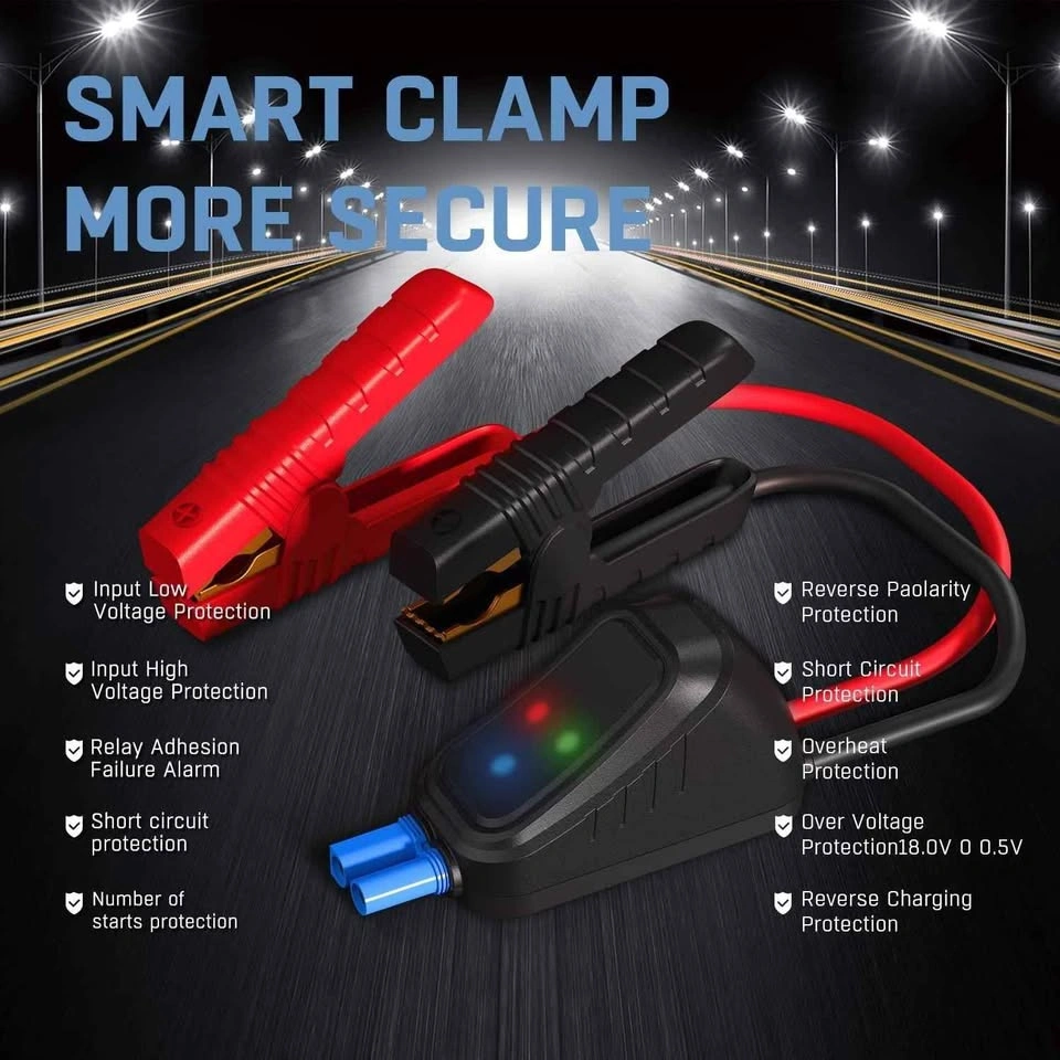 New : Imazing Portable Car Jump Starter - 2000A Peak 18000mAH - photo 3