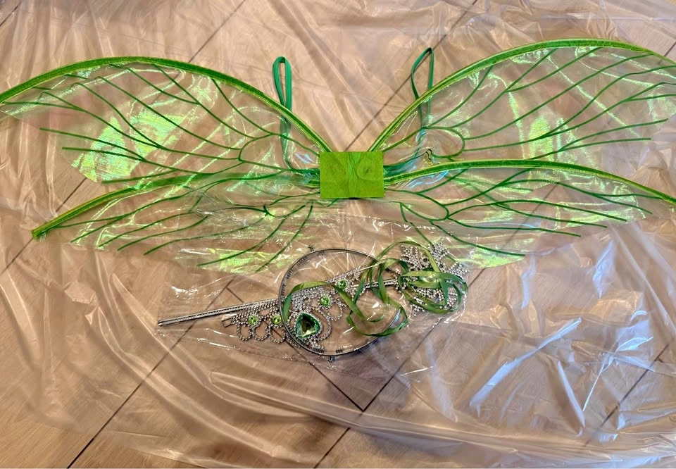 Fairy Wing with Tiara and Wand