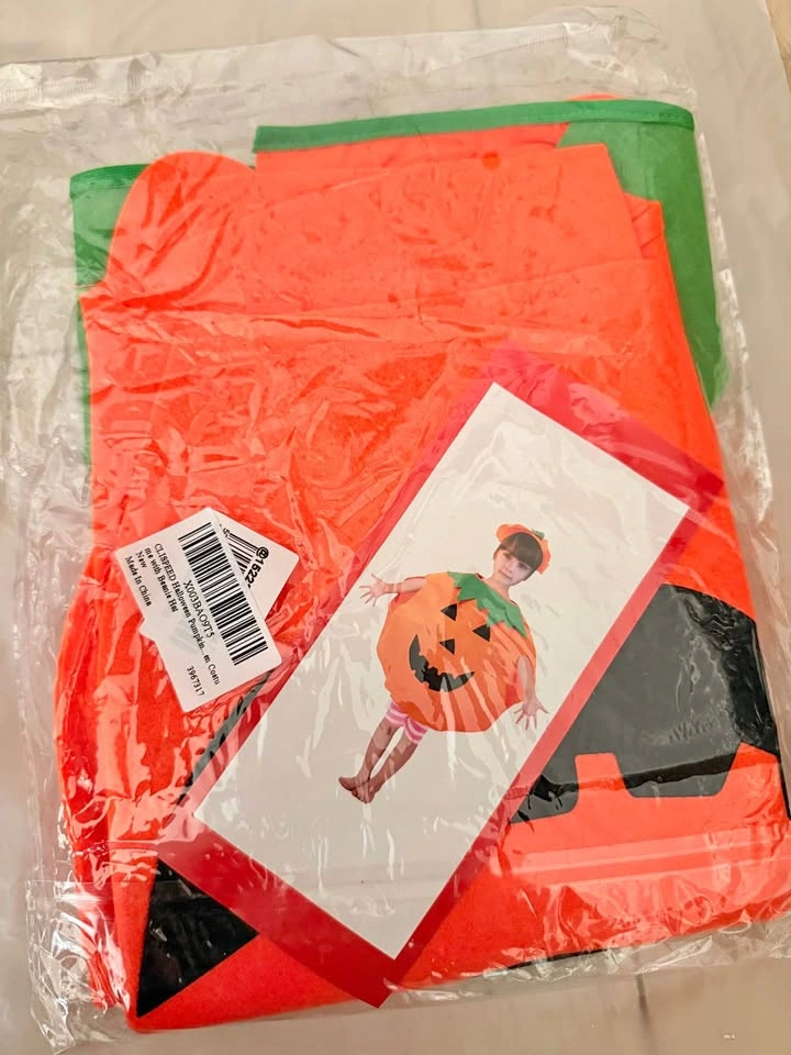Kids Pumpkin Costume
