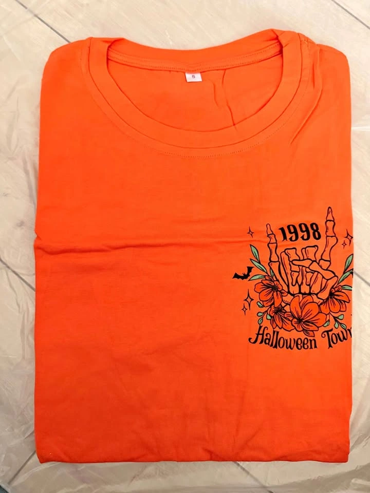 Halloween Orange Shirt