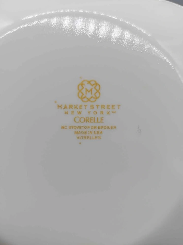 Corelle Market Street New York Bread And Butter Plates Set Of 2 - photo 4