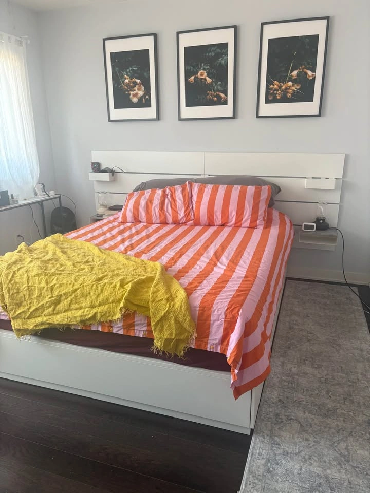 IKEA NORDLI Queen Bed Frame with Headboard - photo 4