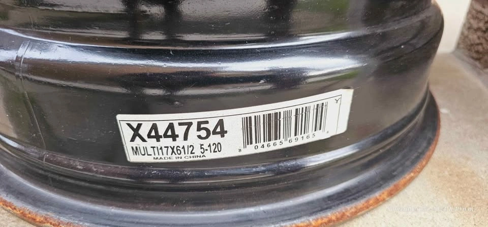 STEEL RIM for sale 5X120 4nos - photo 2