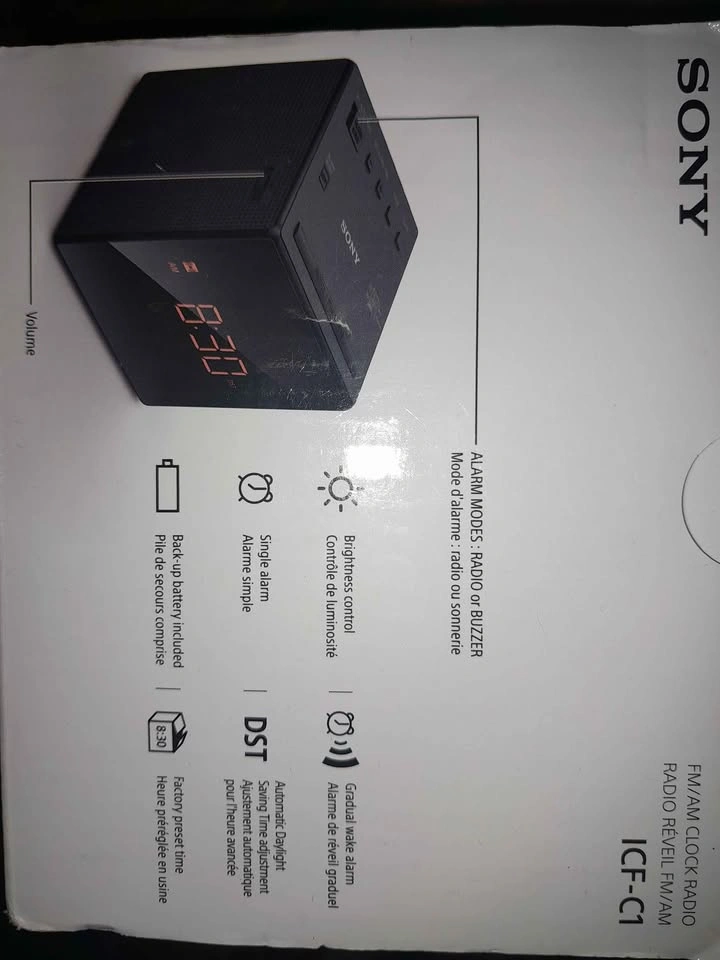 Sony ICF-C1 FM/AM Clock Radio - photo 3