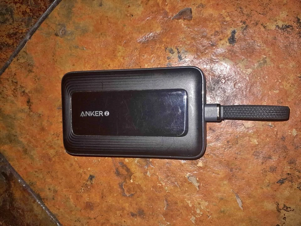 Anker Power Bank with Built-In USB-C Cable