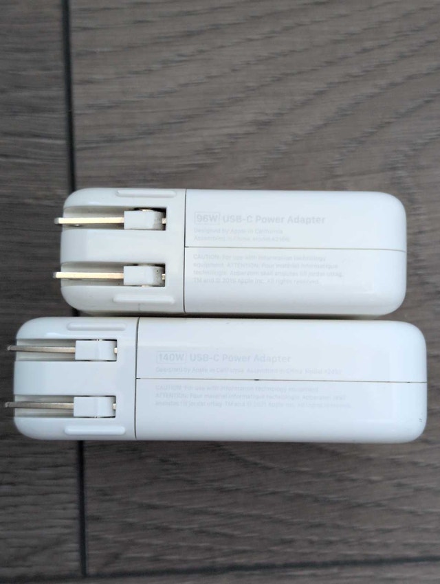 140W Apple USB-C charger, 96W