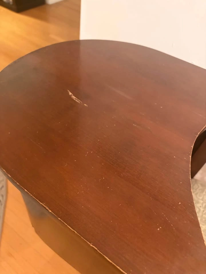 Vintage Wooden Telephone Gossip Bench - photo 3