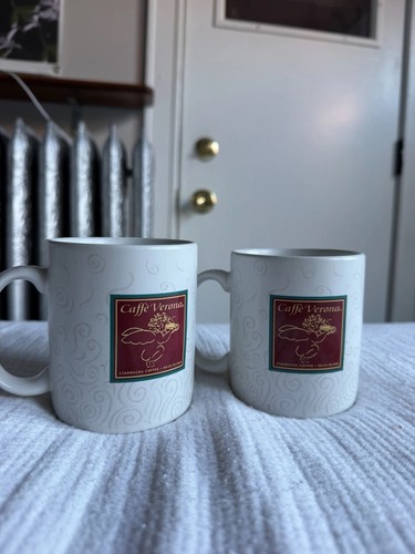 Starbucks Caffe Verona Coffee Mug. Vintage - Set of 2