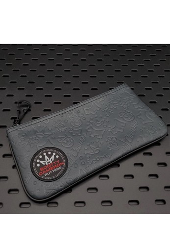 Scotty Cameron Cash Bag Golf Gray/Red/Black Zipper Closure
