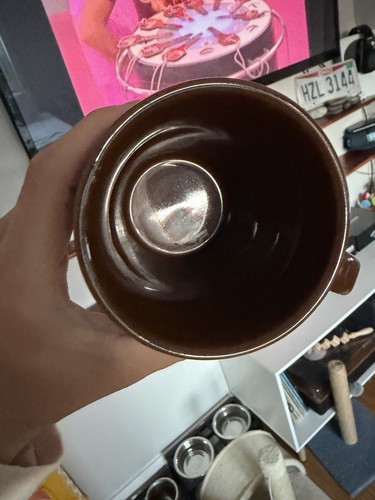 Peet’s Coffee & Tea Mug 12oz Brown Stoneware Logo Cup Bodum - photo 2