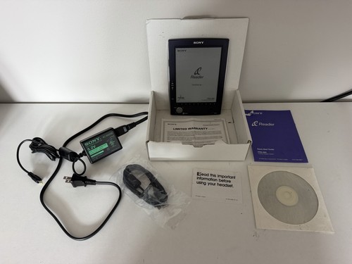 SONY PRS-500 PORTABLE READER SYSTEM (TESTED)