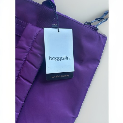 NWT! Baggallini Essential Laptop Backpack - Mulberry Purple - photo 3