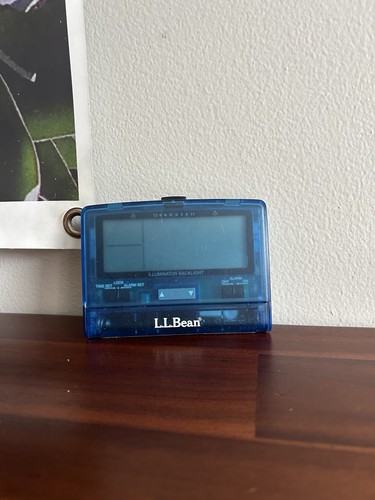 LL Bean Night Finder II Digital Travel Alarm Clock Backlit - photo 5