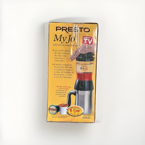 Presto MyJo Single Cup Coffee Maker (02835) New Open Box - photo 3
