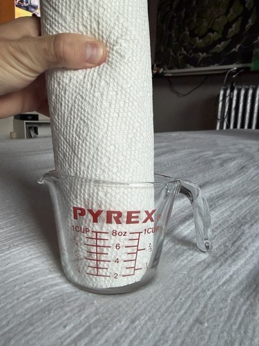 Vintage PYREX 1 Cup 250 mL Glass Measuring Cup #508 - photo 2