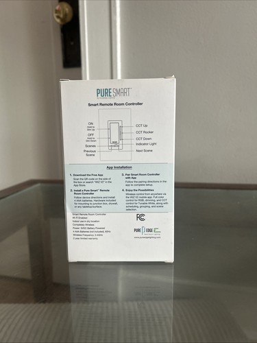 NEW IN BOX Pure Smart WiZ Pro Remote Room Controller - photo 3