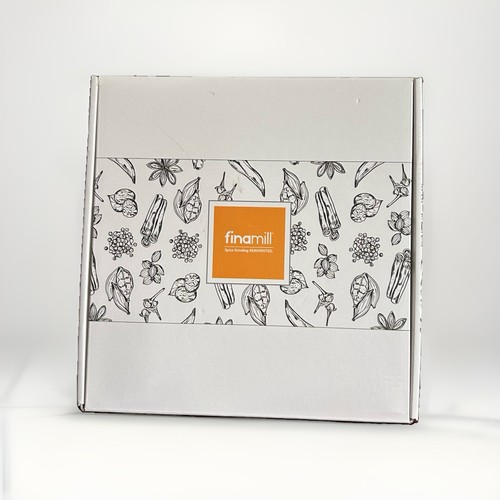 FinaMill Electric Spice Grinder Gift Set Starter Kit Gray