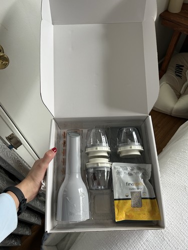 FinaMill Electric Spice Grinder Gift Set Starter Kit Gray - photo 4
