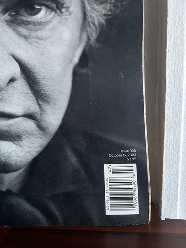 ROLLING STONE Magazine #933 Oct 16, 2003 JOHNNY CASH Tribute - photo 3
