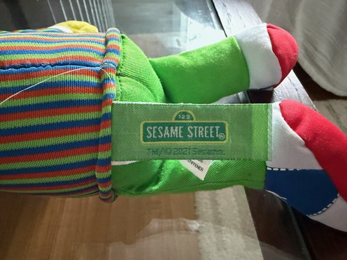 New 14" Bert & 12" Ernie Plush Sesame Street 2022 Set - photo 4