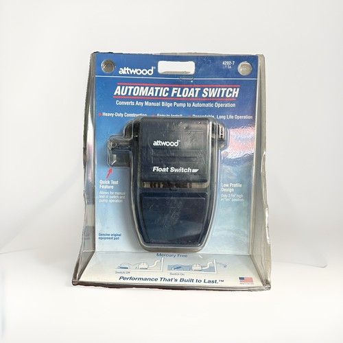 Attwood 4202-7 Automatic Float Switch 12V 24V for Marine Boat Bi