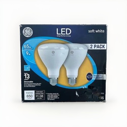 GE Lighting LED Flood Light Bulbs, Soft White, 700 Lumens, 10W - photo 2