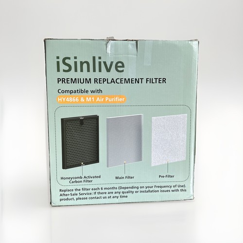 4pc HY4866 Filter for Morento Westhey Yiou M1 Air Purifier - photo 3