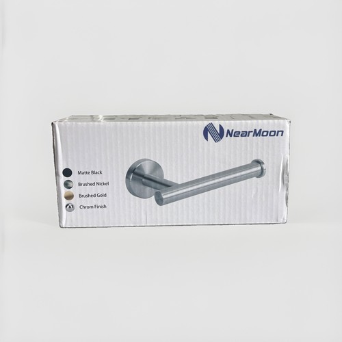 Near Moon Toilet Paper Holder Brushed Nickel Lot of 2 Open Box