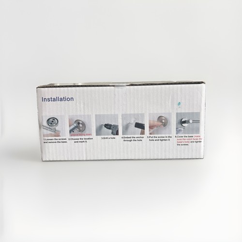 Near Moon Toilet Paper Holder Brushed Nickel Lot of 2 Open Box - photo 4
