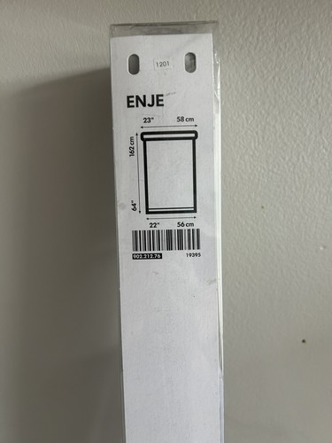 Ikea Enje roller blind 36"x64" Open Box