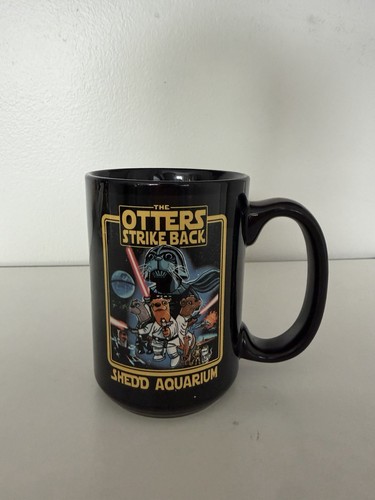 Shedd Aquarium The Otters Strike Back Coffee Mug Star Wars
