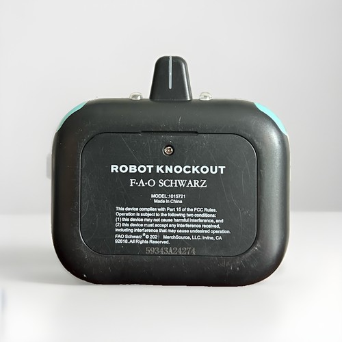 Robot Knockout FAO Schwartz Blue Black ONE REMOTE CONTROL ONLY - photo 3