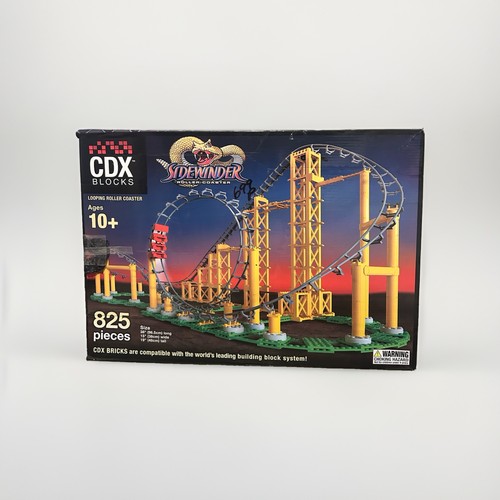CDX Blocks Sidewinder Roller Coaster 825pc CDX-SWR-01