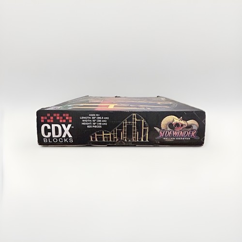 CDX Blocks Sidewinder Roller Coaster 825pc CDX-SWR-01 - photo 3