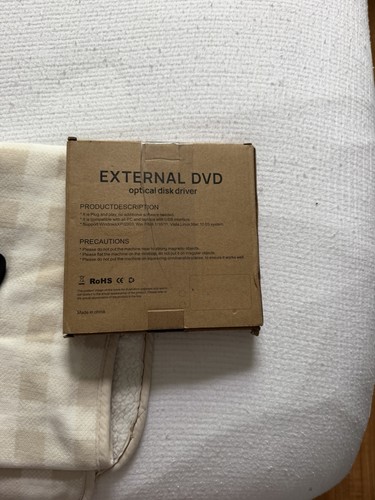 External USB DVD Optical Drive Plug and Play for PC Laptop Mac - photo 4