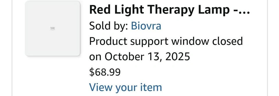 Red Light Therapy Lamp - 660nm Red & 850nm Near Infrared LED - photo 2