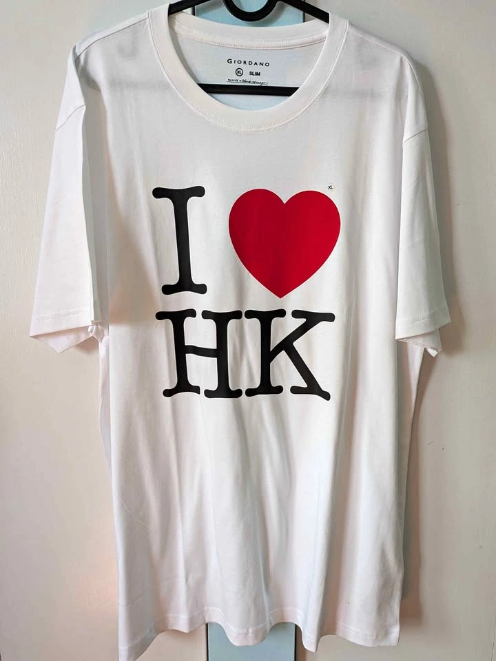 Giordano I Love HK T-Shirt
