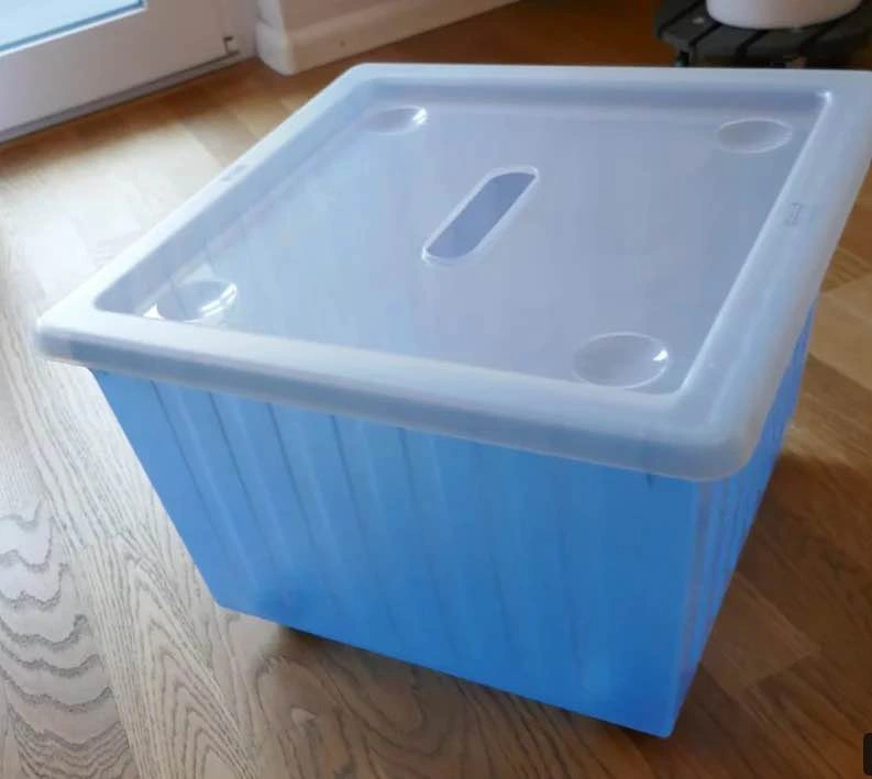 IKEA Vessla toy box with lid - photo 2
