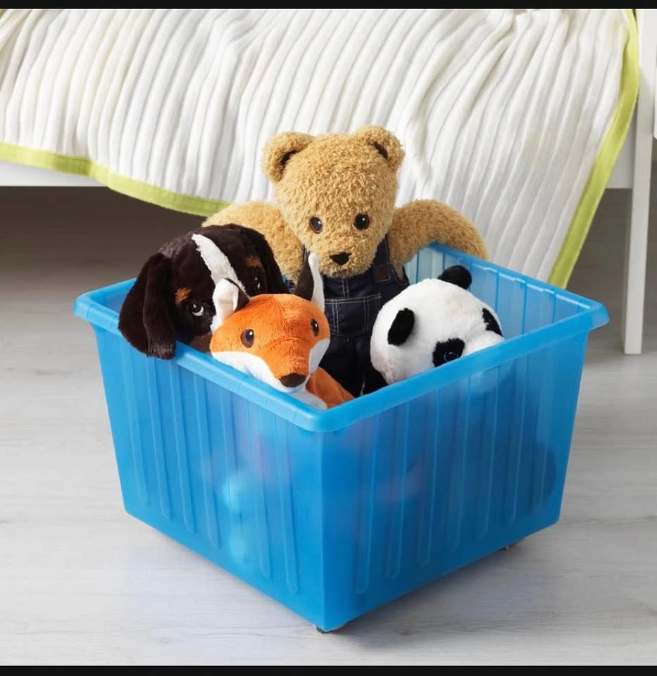 IKEA Vessla toy box with lid - photo 3