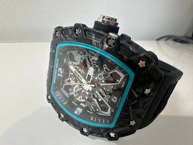 Black and Blue RM Mens Watch