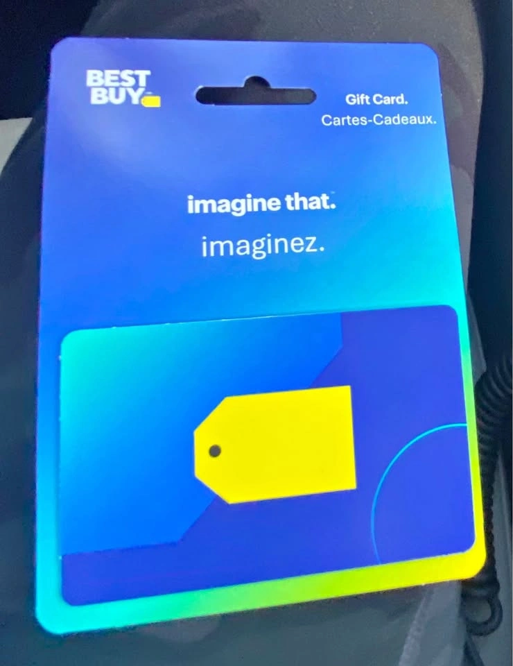 Best Buy Gift Card – $550 Value, asking $400