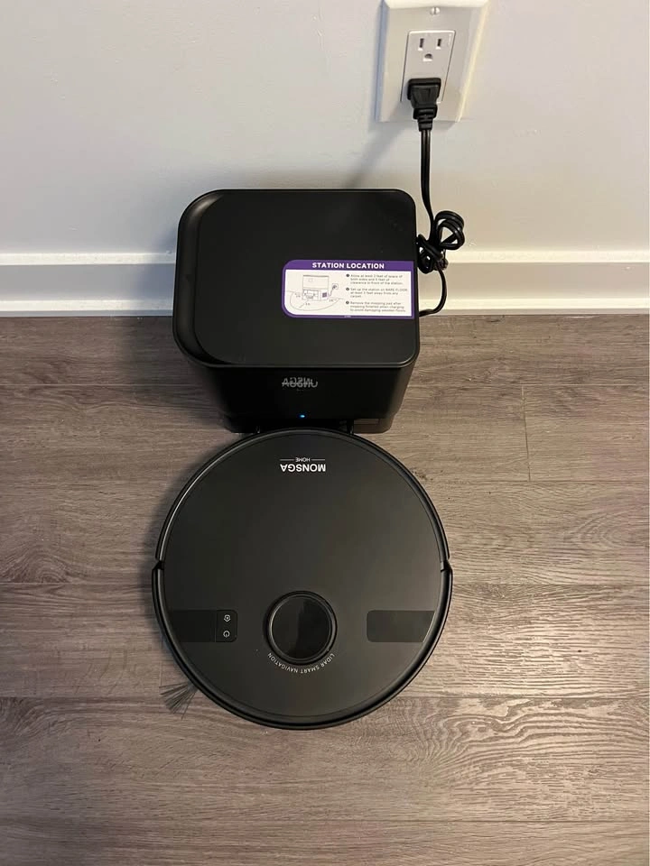 MONSGA Robot Vacuum Cleaner with Charging Station & Accessories - photo 3