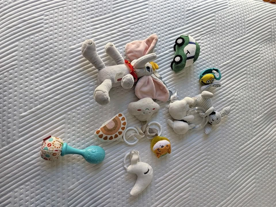 Assorted Baby Plush and Rattle Toys