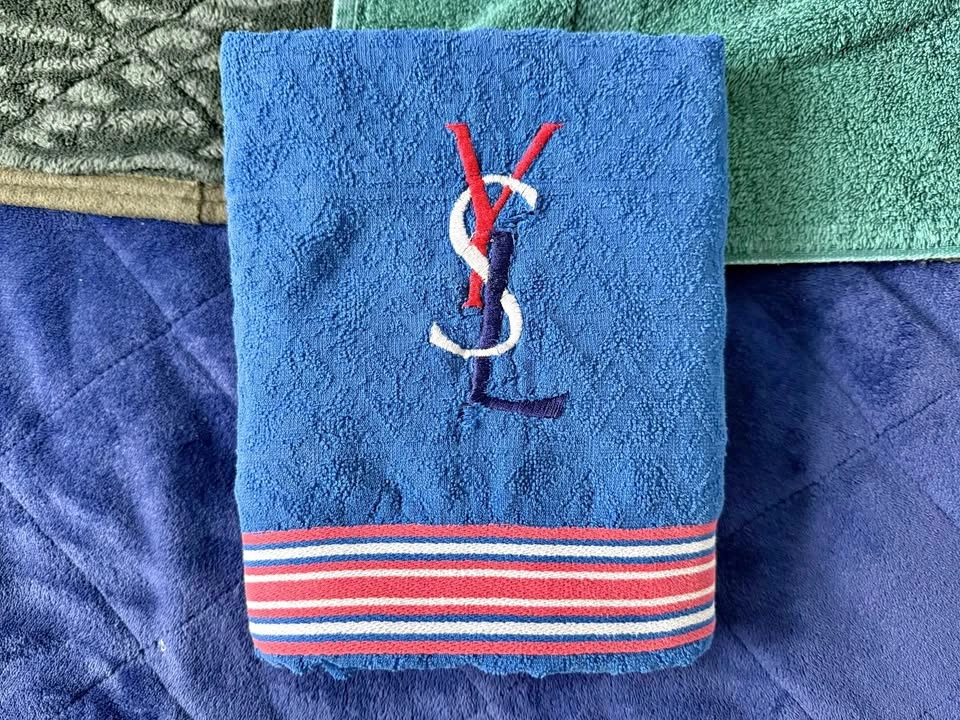Vintage YSL Bath Towel