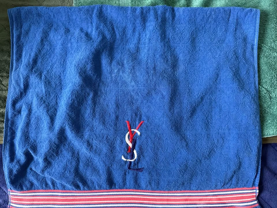 Vintage YSL Bath Towel - photo 2