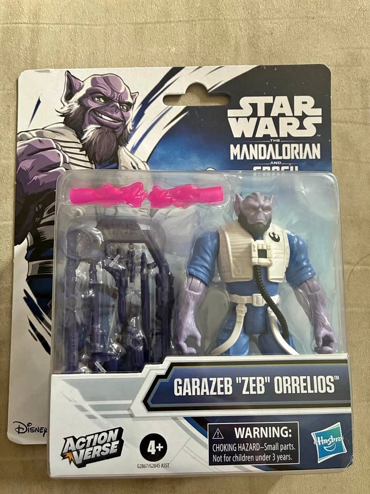Star Wars ActionVerse Garazeb "Zeb" Orrelios 4.5-Inch Figure
