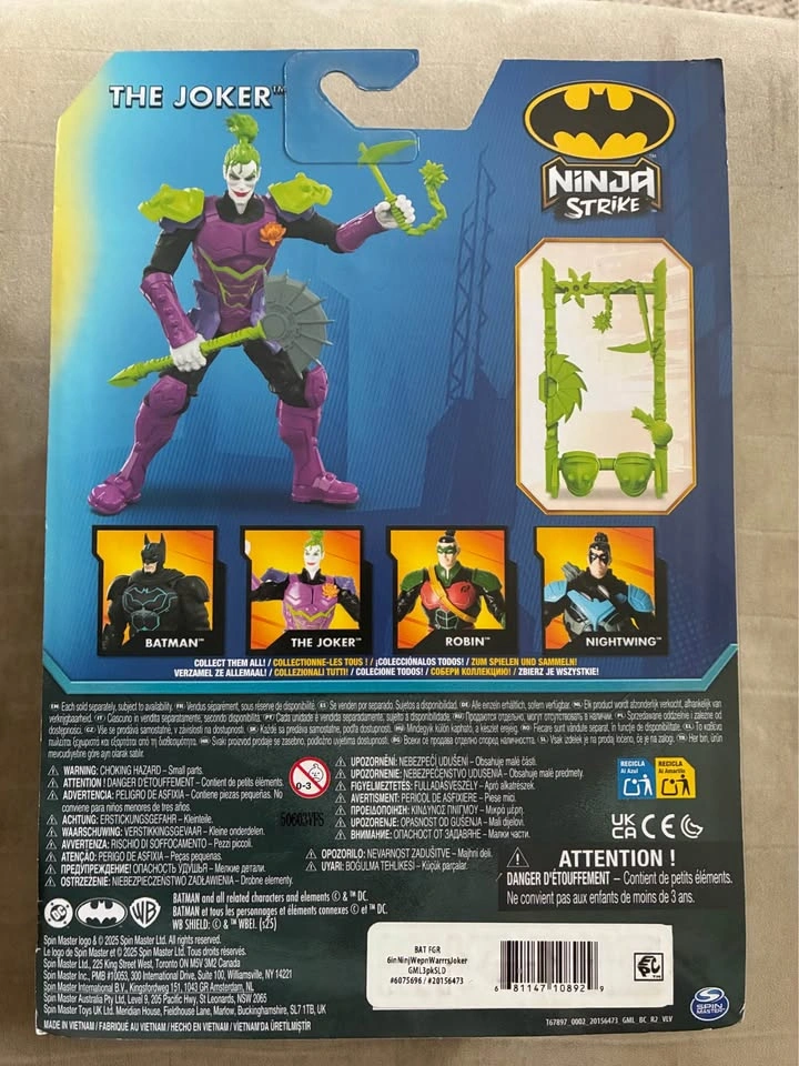 DC Comics Batman Ninja Strike: The Joker Action Figure - photo 2