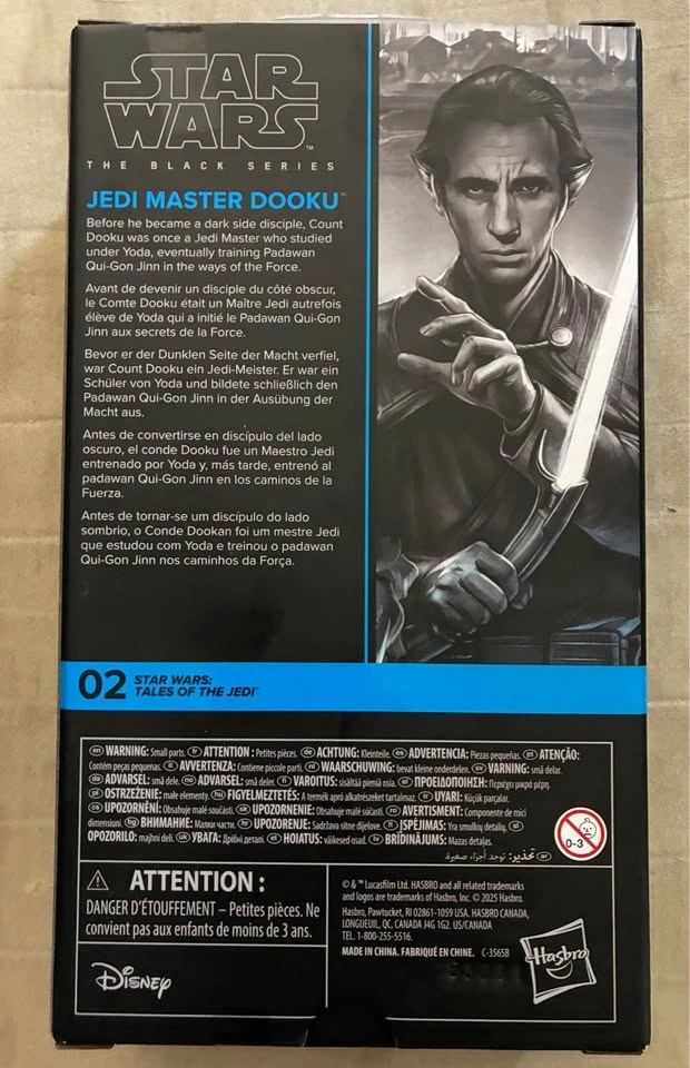 Star Wars The Black Series Jedi Master Dooku - photo 2