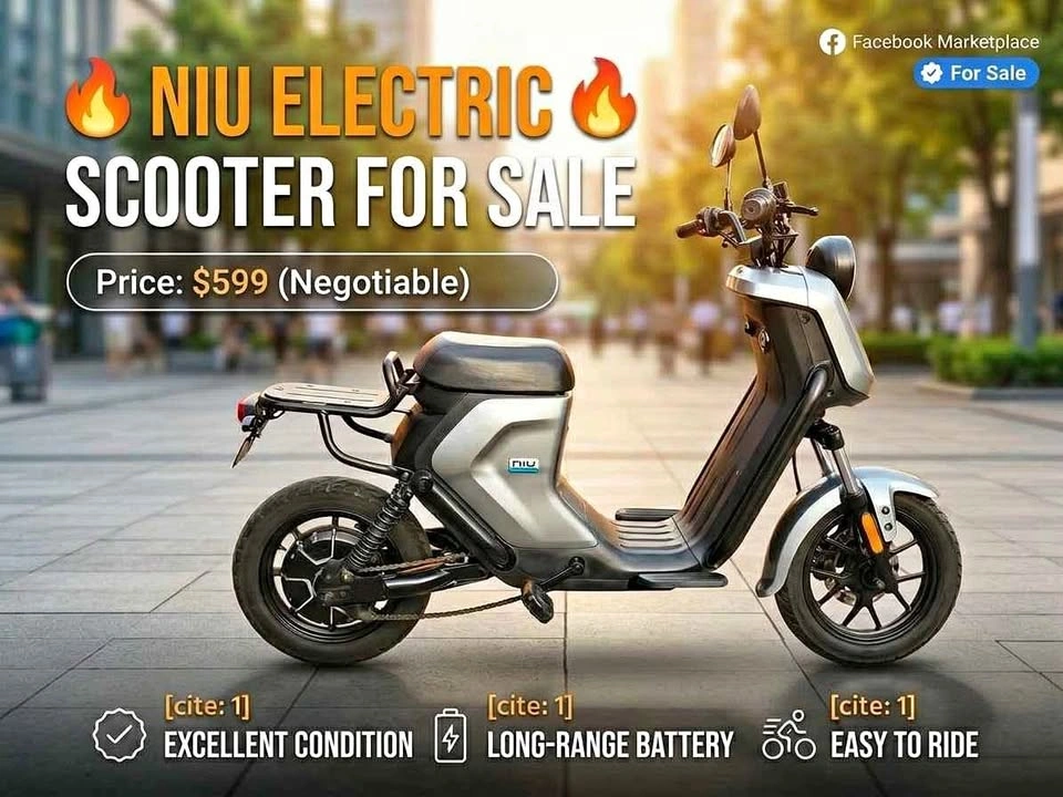 NIU Electric Scooter