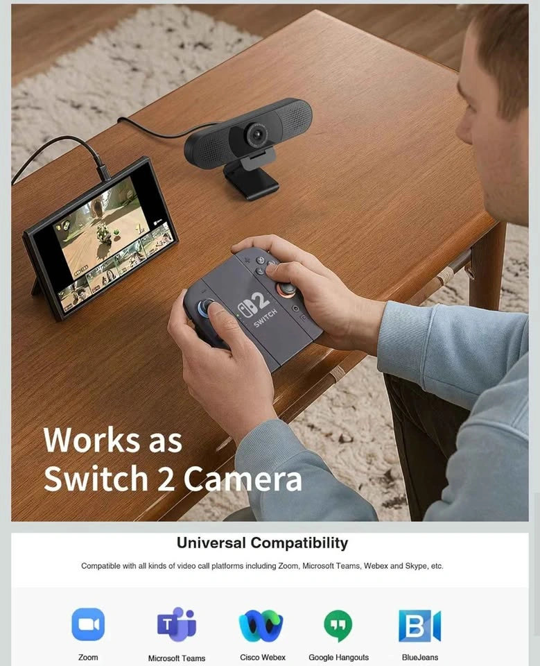 eMeet HD 1080P Webcam - photo 4